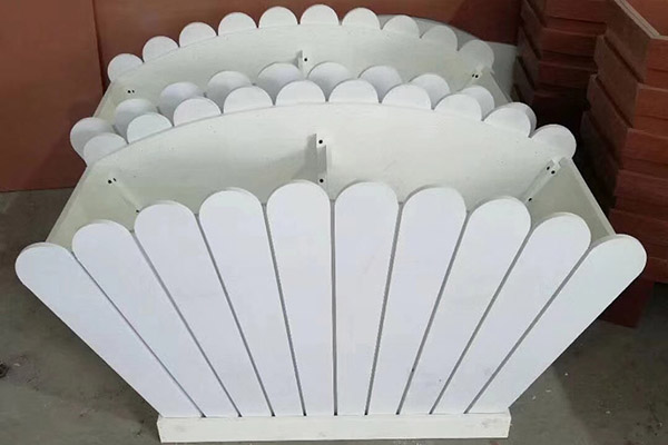 PVC微发泡板扇形花箱